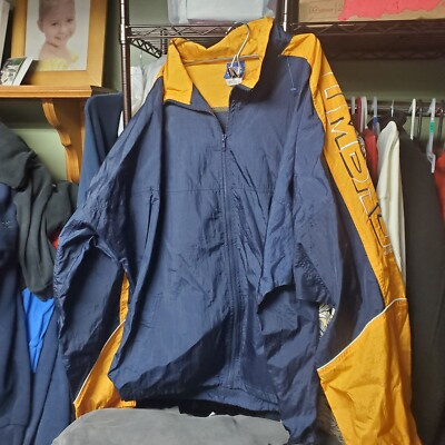 Vintage 90s Umbro Color Block Windbreaker Full Zip Mens XL Blue And Yellow  | eBay | eBay US