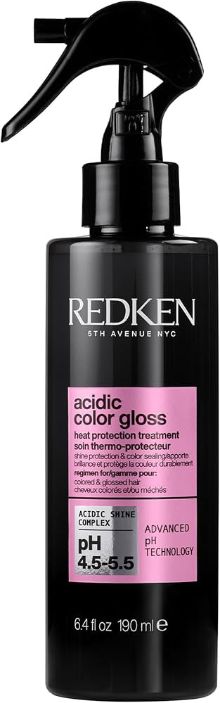 REDKEN Acidic Color Gloss Heat Protection Treatment 230°C, Leave-In Treatment, Hair Shine Spray,... | Amazon (UK)