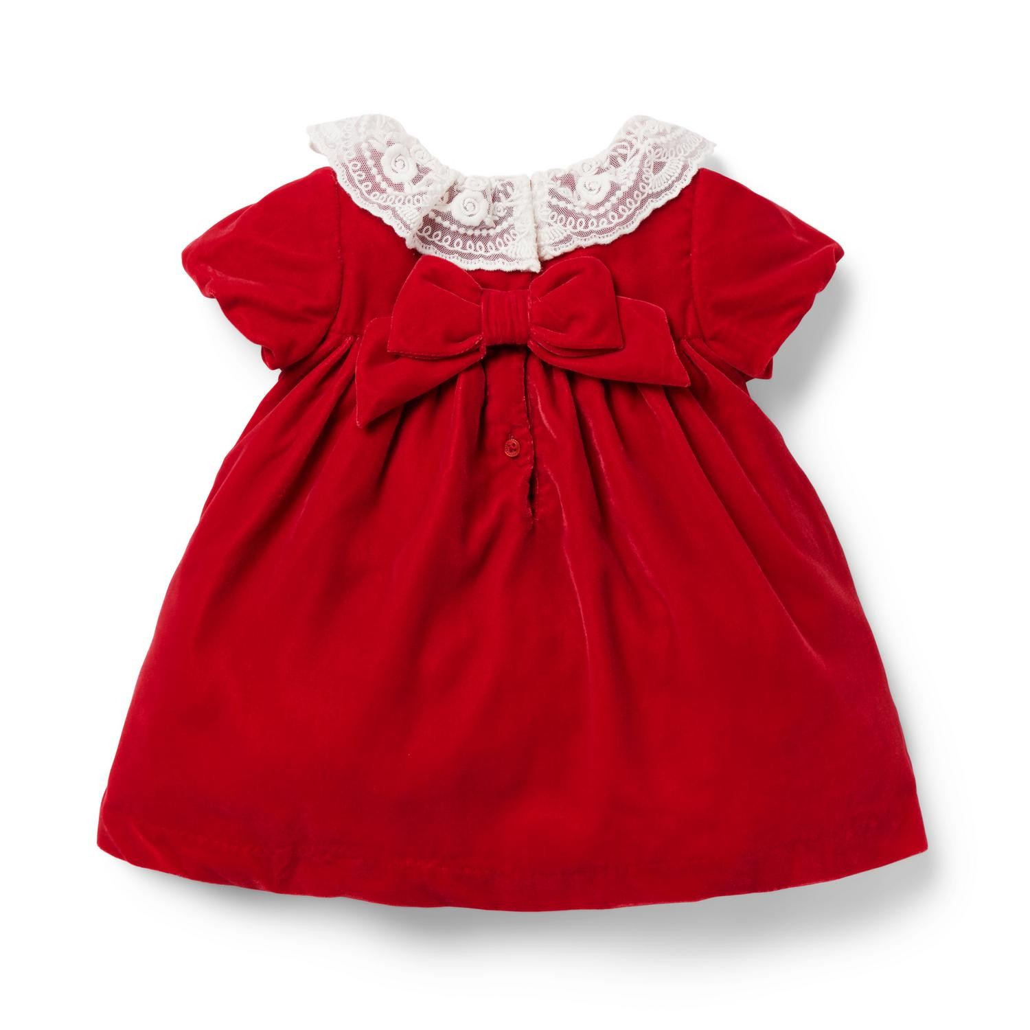Baby Velvet Collared Dress | Janie and Jack