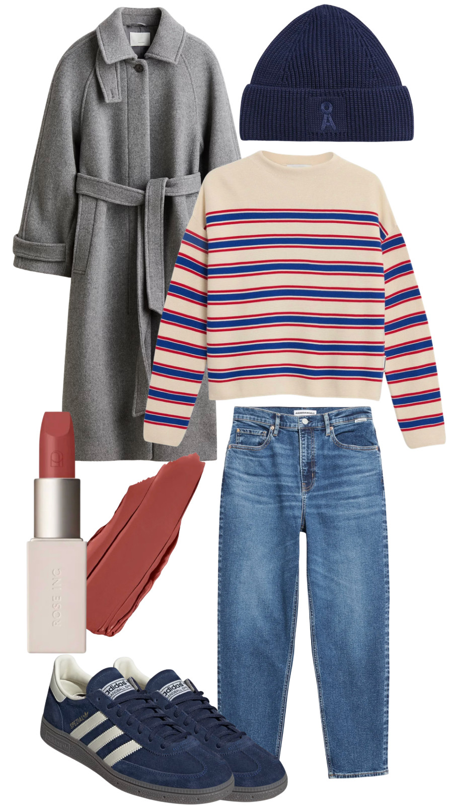 #wollmantel #herbst #streifen #armedangels #rot  

 