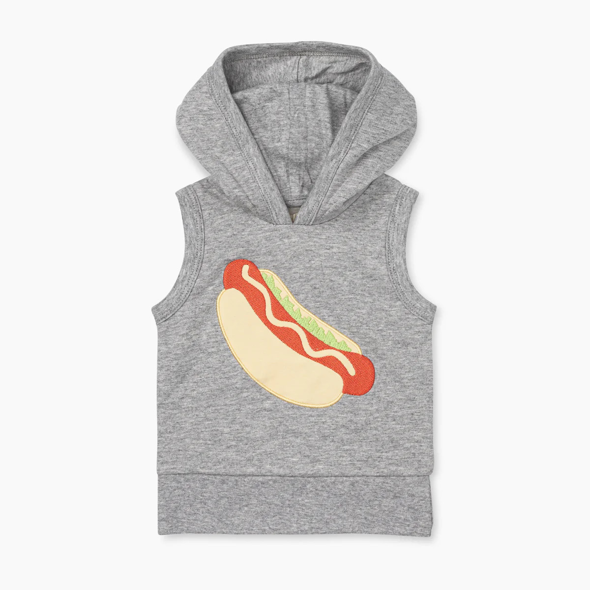 Sleeveless Hoodie | Monica + Andy