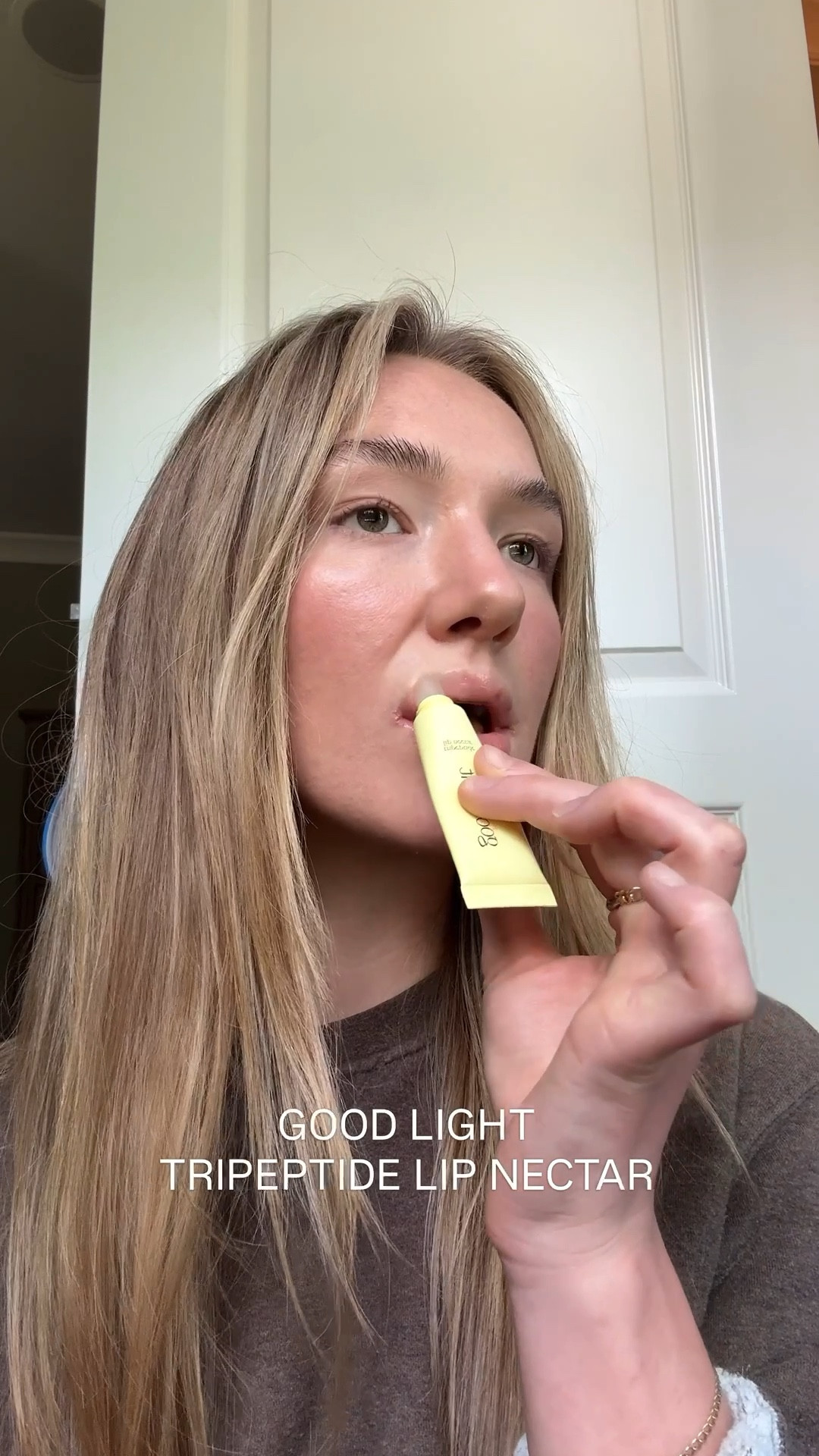 My go to lip combo this summer that has kept my lips hydrated and POUT. 
good light cosmetics tripeptide lip nectar 
Elf glow reviver lip oil glimmer (princess cut) 
SHOP BOTH @ ULTA

#LTKBeauty #LTKFindsUnder50