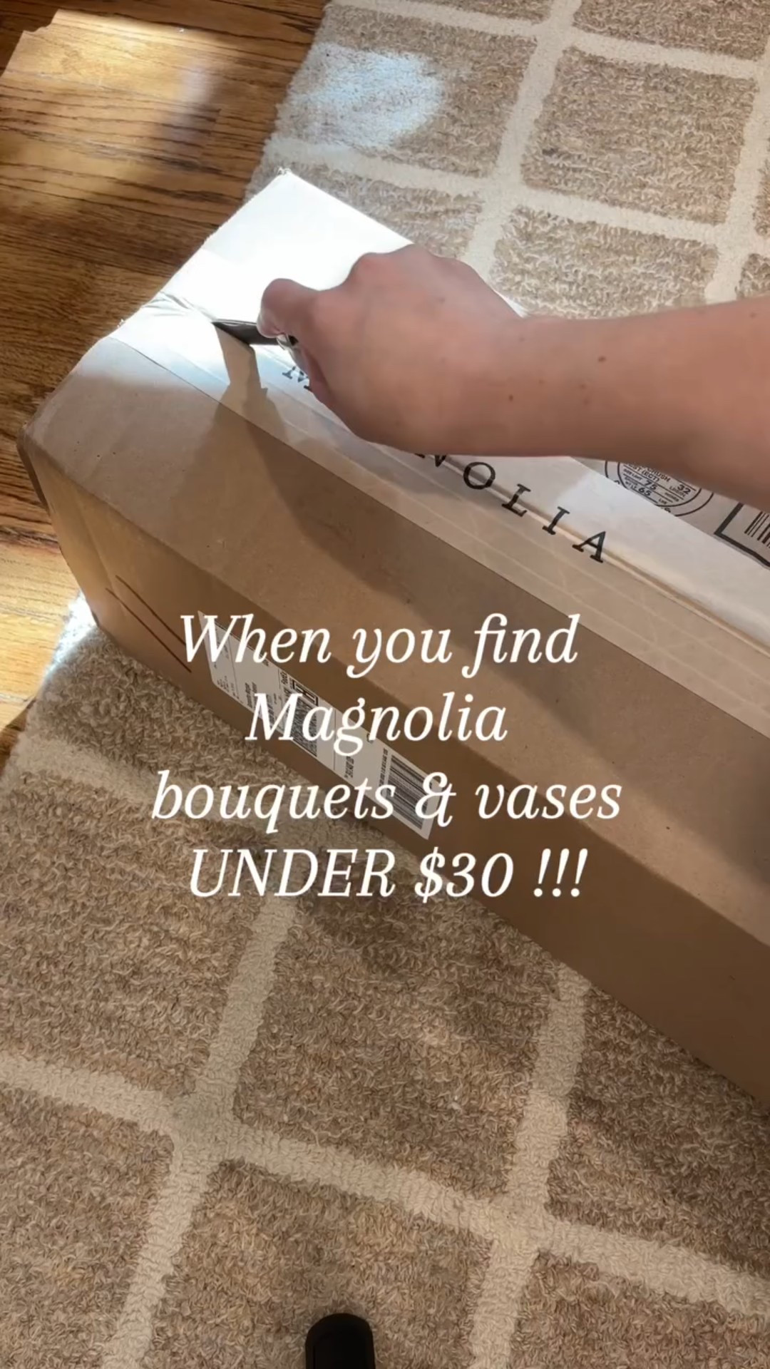 Comment ‘DEALS153’ to shop links!

Magnolia home always has the best faux florals and vases but the price tag isn’t always that friendly 😂 These anemones and pink flowers are so classic, so incredibly realistic and are so affordable! I got 2 anemone bouquets at $14 each and 2 pink flower bouquets at $7 each (on sale). Possibly the best buy though was the concrete textured vase that is gorgeous and perfect for every season!!