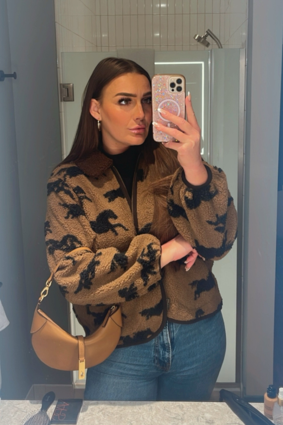 My new favorite jacket!!🐴 sign me up for a pony ride 

#equestrian #horse #jacket #fashion

#LTKWatchNow #LTKStyleTip