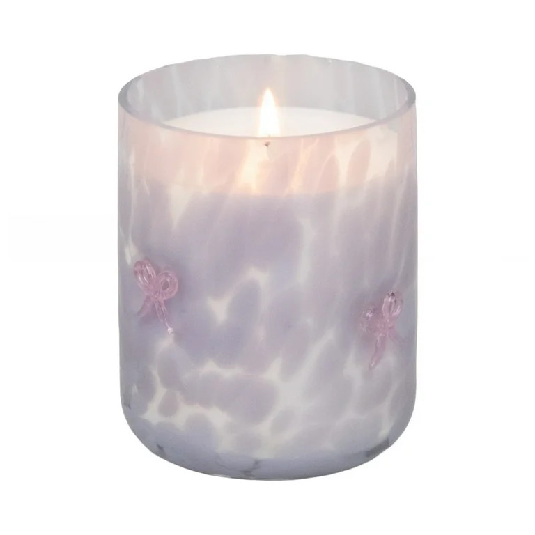 Mainstays 1-Wick Art Glass Scented Jar Candle, Coastal Lavender, 8.5 oz. | Walmart (US)