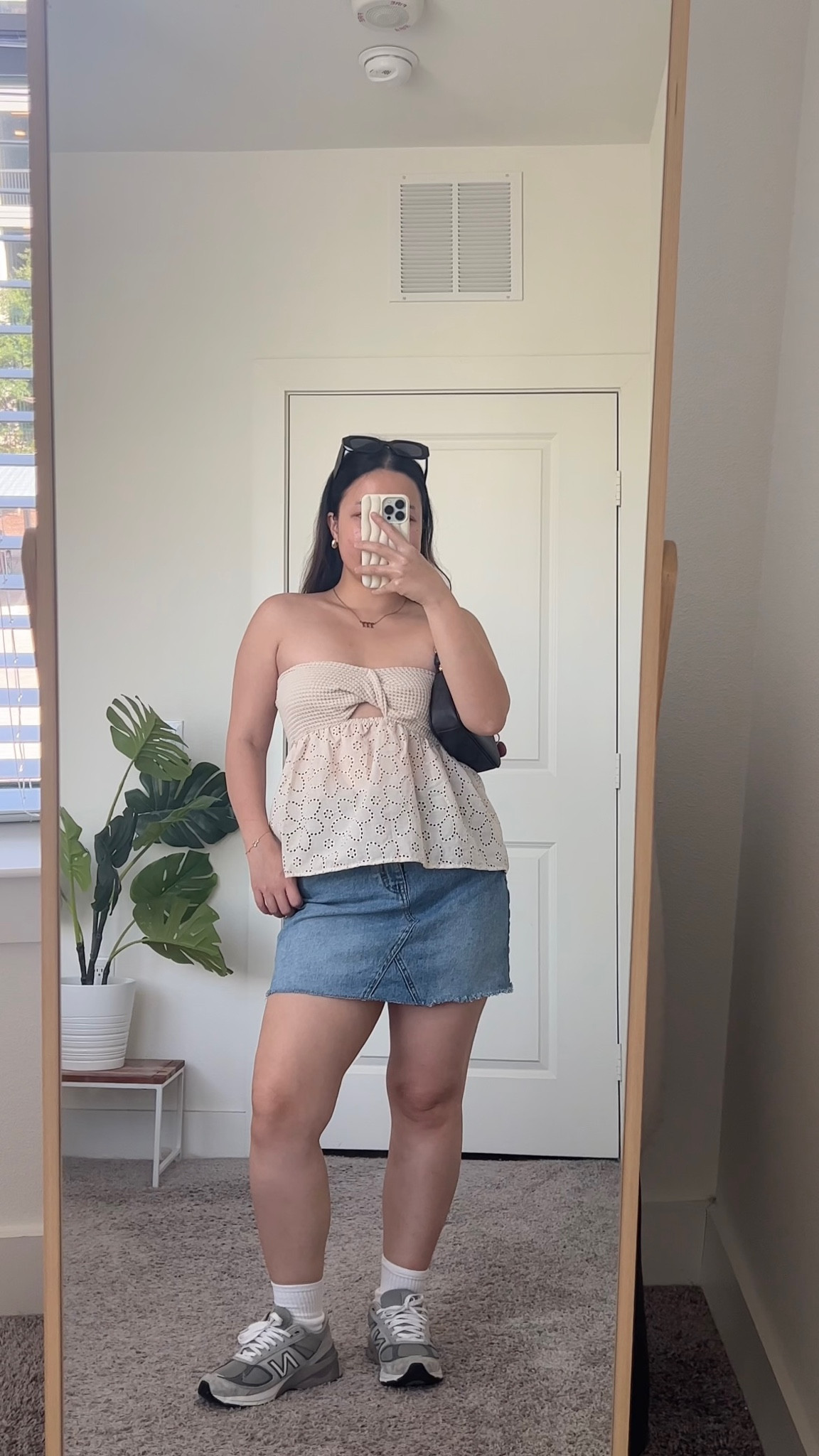 current favorite summer outfit 💗

babydoll tube top, denim skirt, denim mini skirt, casual style, summer outfit ideas, summer aesthetic pinterest fashion, that girl style

#LTKstyletip #LTKFind