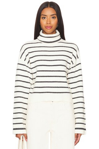 Steve Madden Narsha Sweater in Antique White & Heather Grey from Revolve.com | Revolve Clothing (Global)