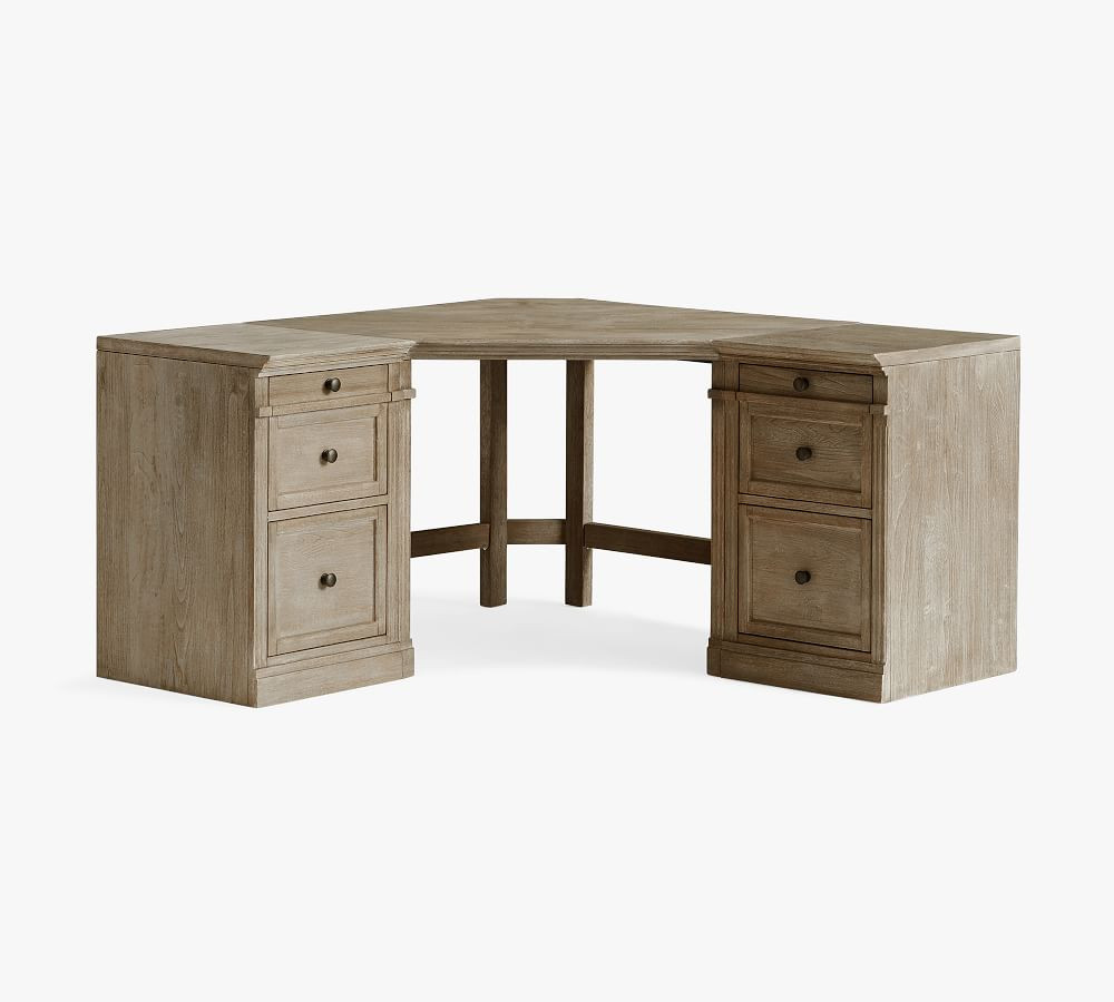 Livingston Corner Desk with Drawers | Pottery Barn (US)