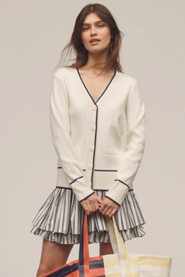 By Anthropologie V-Neck Cardigan Sweater | Anthropologie (US)