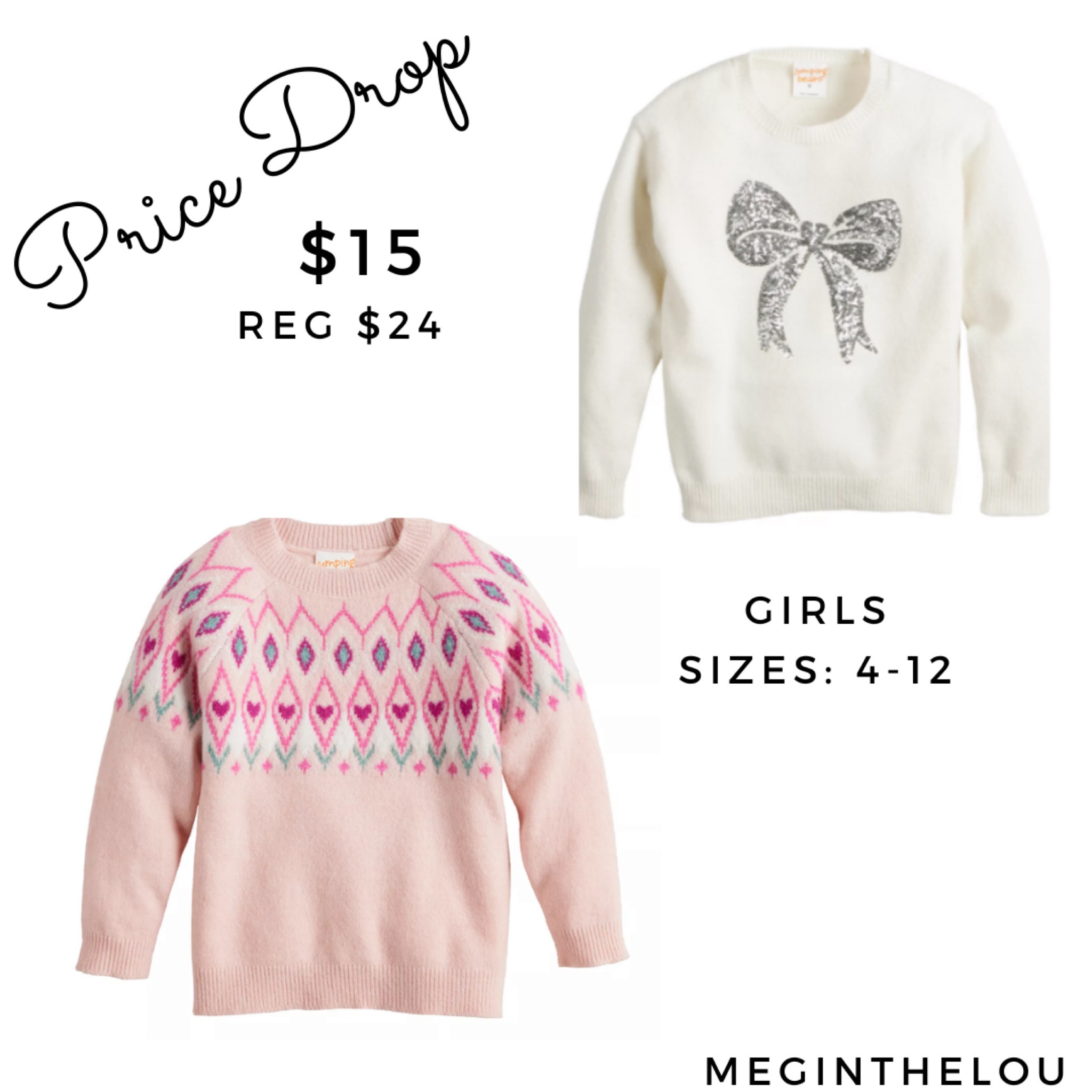 Girls sweater - ON SALE $14with code: SHOP15; more prints available 


#girls #toddlergirl #girlchristmas #toddlerchristmas #christmasoutfit #salefinds #under20 #budgetfriendly #bow #bowsweater #holidaysweater #LTKFamily #girlsmatching #LTKHoliday 

#LTKFindsUnder50 #LTKSaleAlert #LTKKids