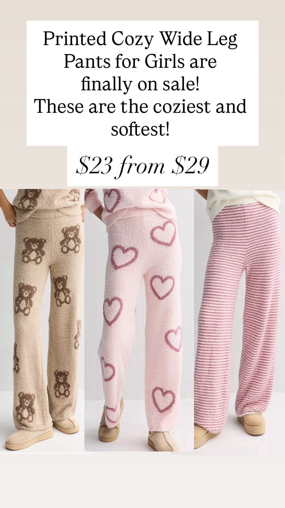 Coziest pants for girls 

#LTKKids #LTKSaleAlert #LTKStyleTip