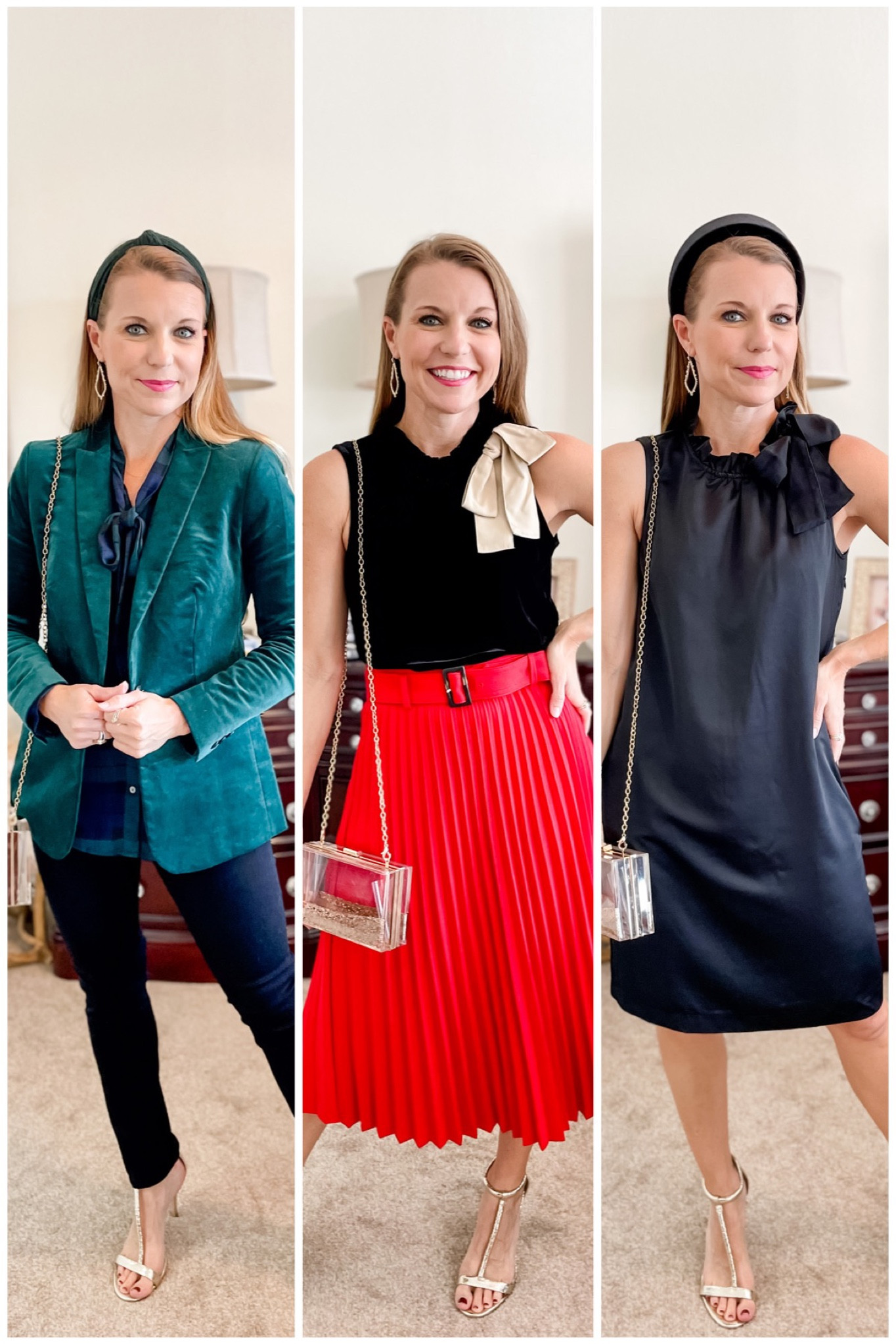 3 holiday looks that are a little more subdued than tartan screaming in your face ❤️

#LTKstyletip #LTKunder100 #LTKHoliday