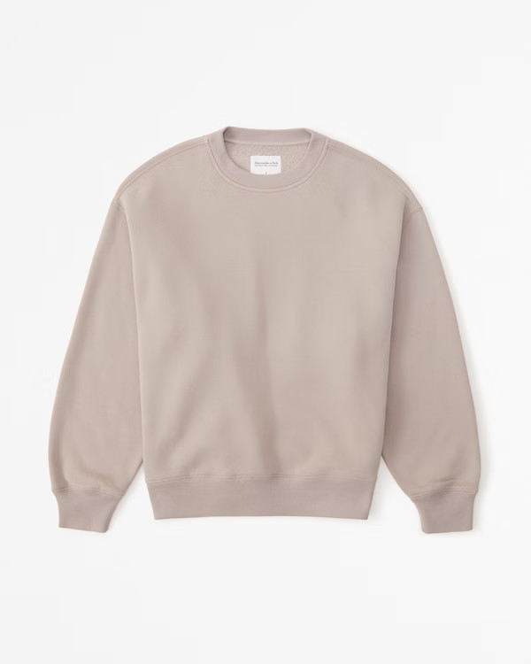 Essential Vintage Sunday Vent-Hem Crew | Abercrombie & Fitch (US)