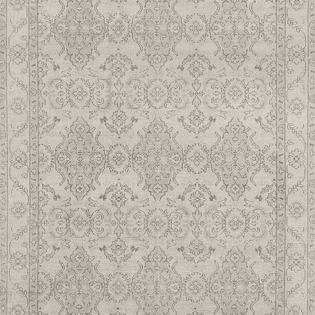 Amalfi Wool Traditional Hand-Knotted Beige Area Rug 6'x9' + Reviews | Crate & Barrel | Crate & Barrel
