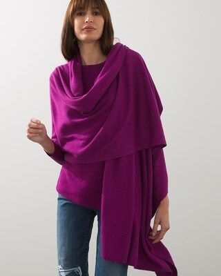 Cashmere-Wool Blend Travel Wrap | Chico's