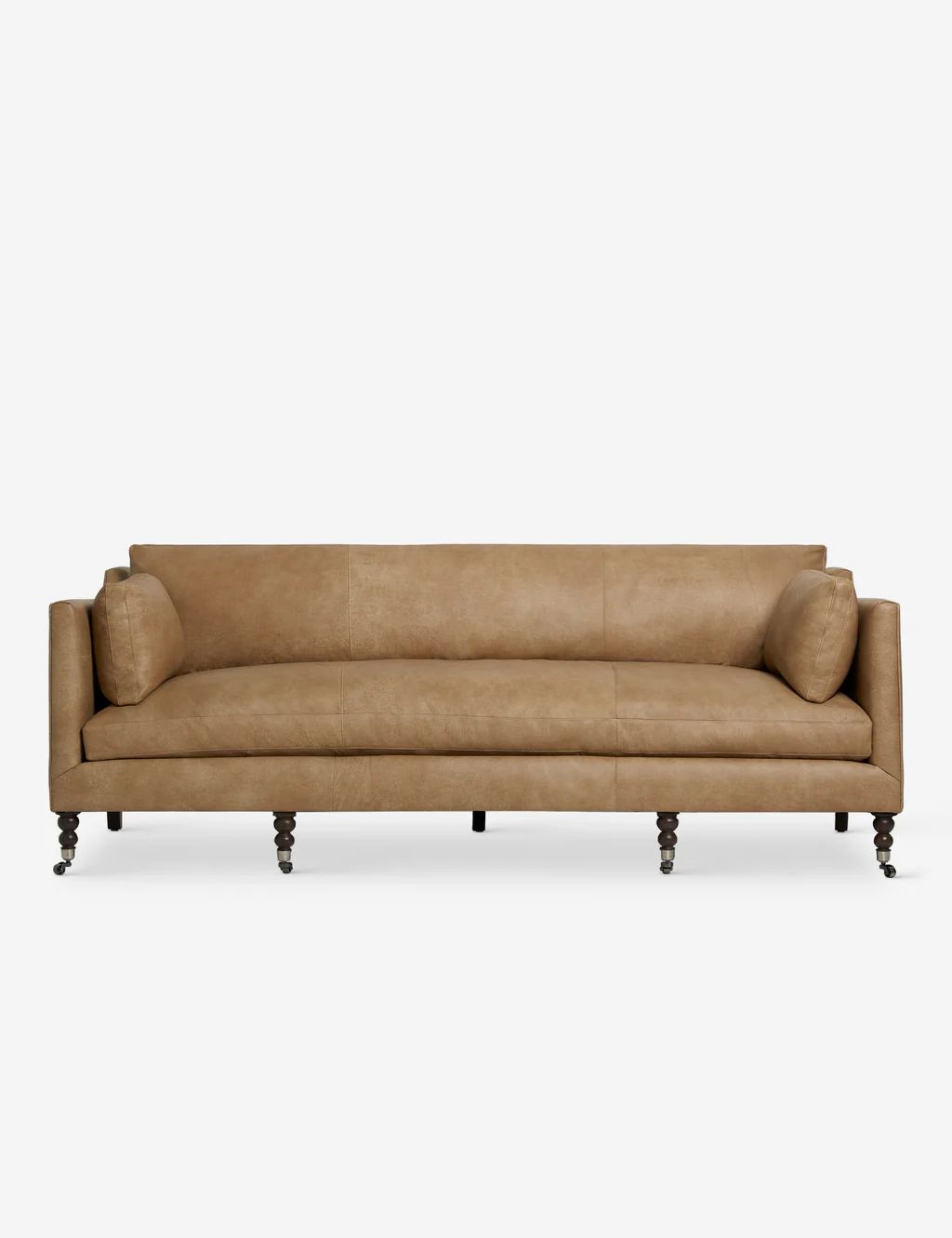 Fabienne Leather Sofa | Lulu and Georgia 