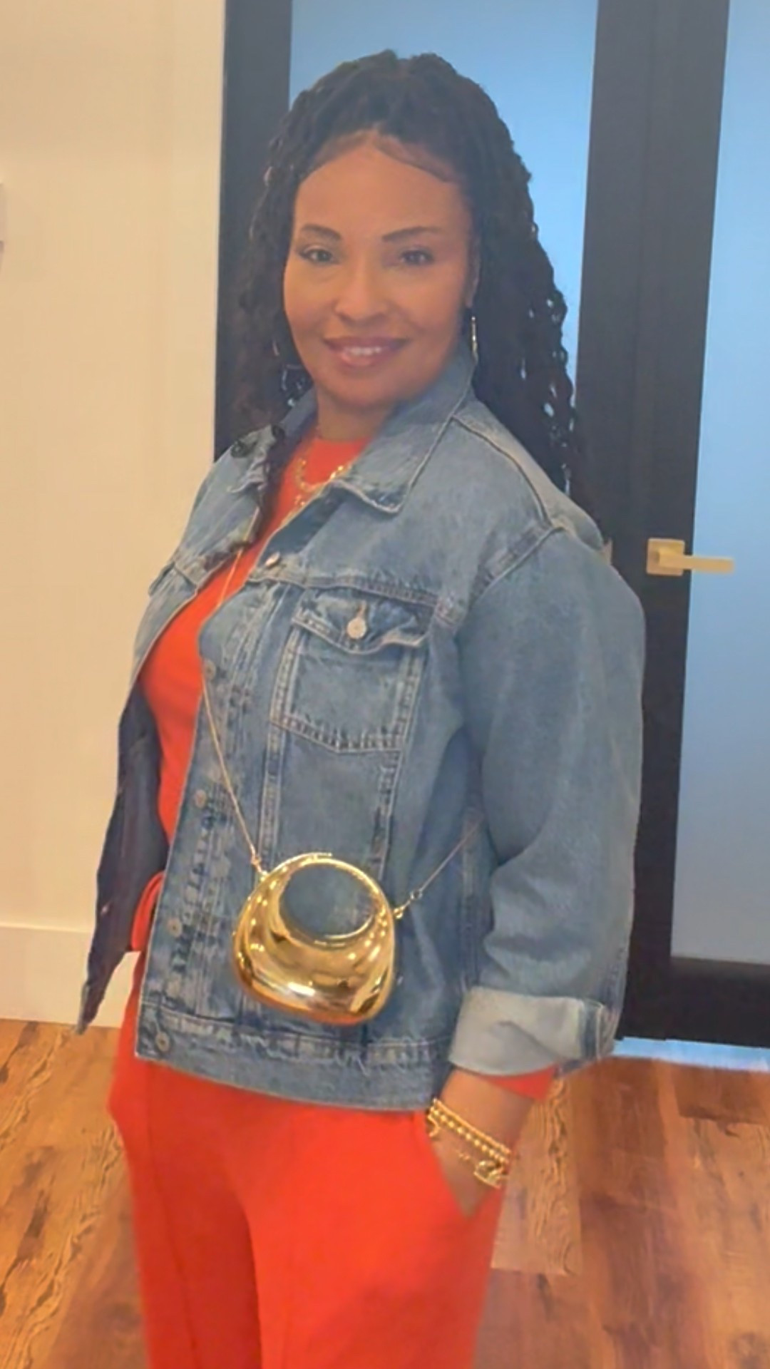 Orange matching set layered with a classic denim jacket and finished with gold accents.

I love pairing bold color with structured staples to keep the look balanced and wearable. The denim softens the statement, and the gold details add that polished finish.

Simple. Loud. Unapologetic.

Everything linked here ✨


#LTKSeasonal #LTKdayinmylife #LTKootd