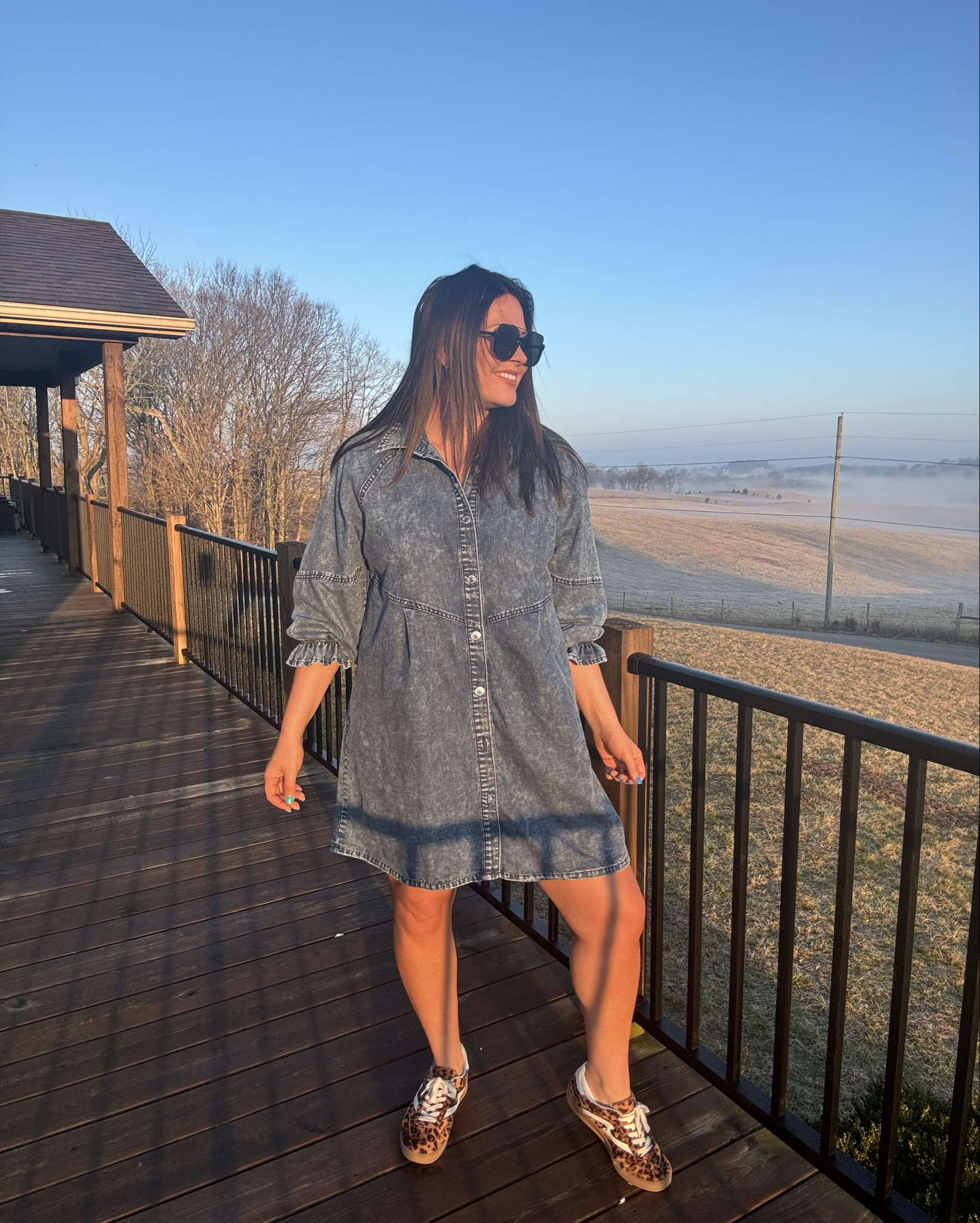 Cute dress + cute sneaks combo 

#LTKSpringSale #LTKmomlife #LTKootd