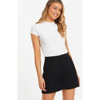 Womens Woven Tailored Skort - Black - 18 | NastyGal UK