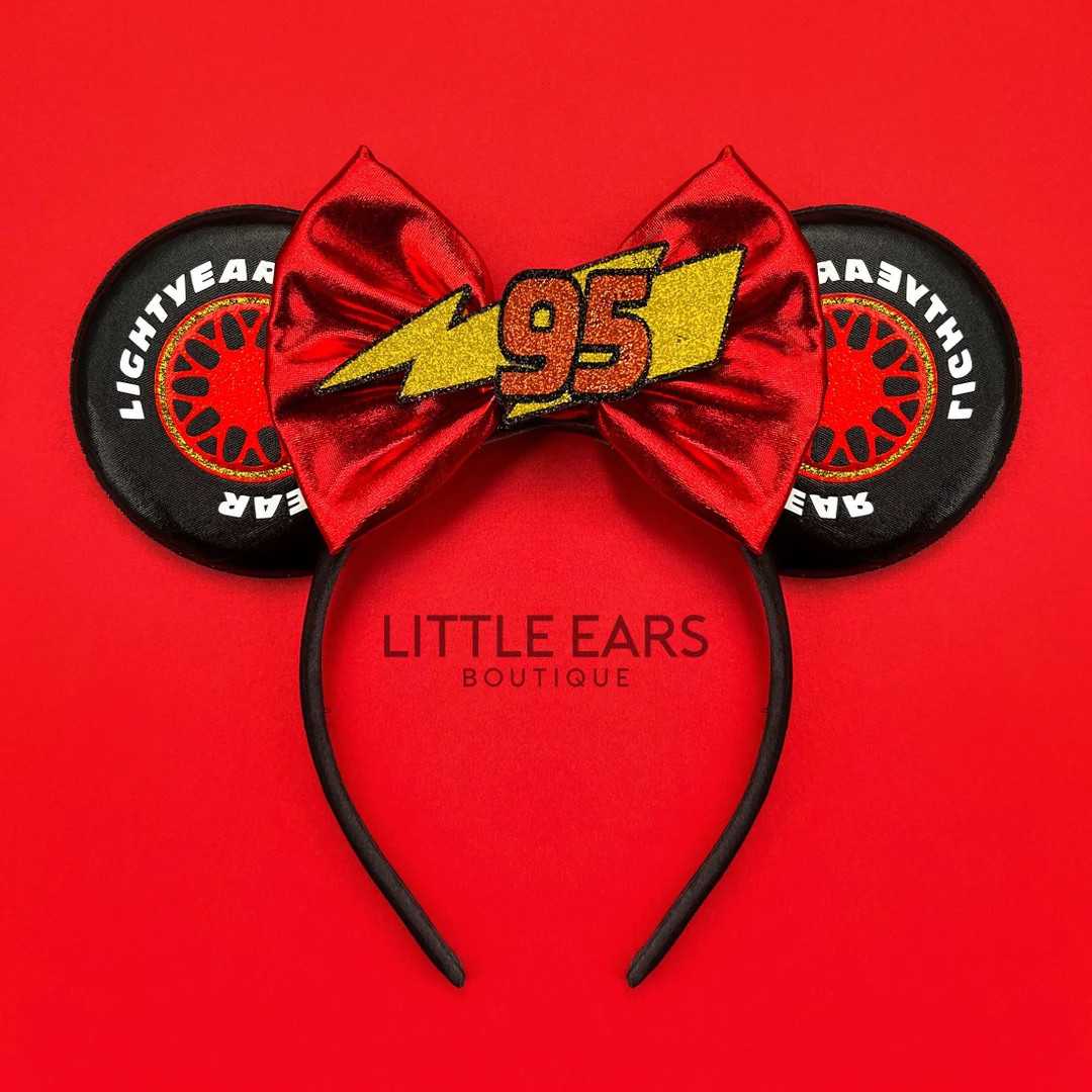 Disney Ears Lightning Mcqueen Ears Cars Ears Cars Ears - Etsy | Etsy (US)
