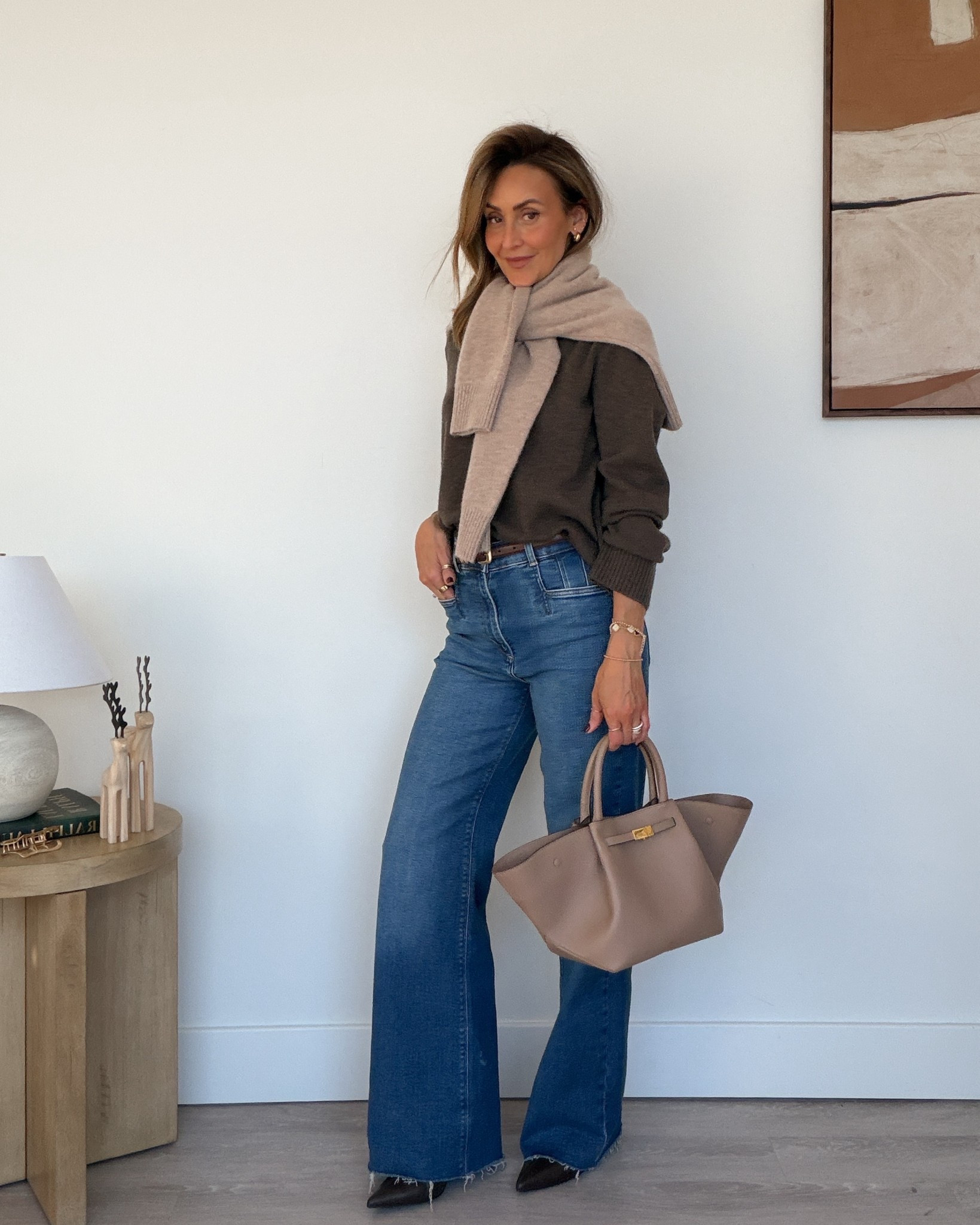 The fail proofs combo winter outfit - layered cashmere sweaters (linking similar jeans to this favorite daughter sold out!) 

#LTKOver40 #LTKFindsUnder100 #LTKootd