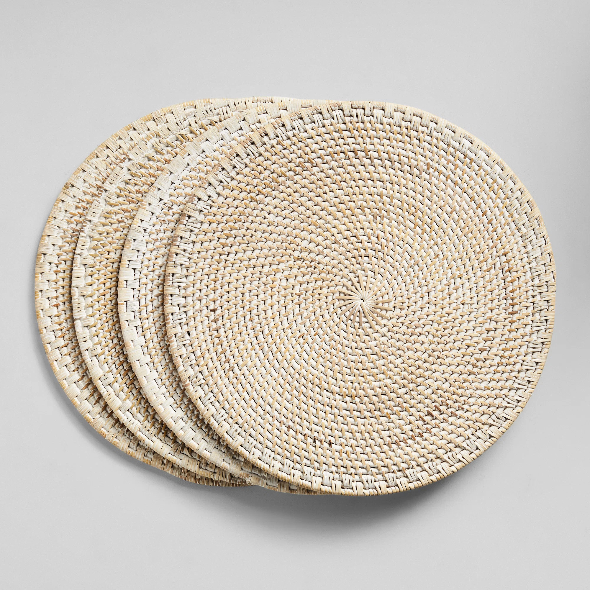 Zadia Jute/Rattan Charger Plate (Set of 4) | Wayfair North America