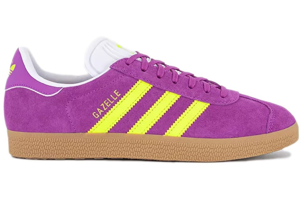 adidas GazellePurple Burst Solar Yellow (Women's) | StockX