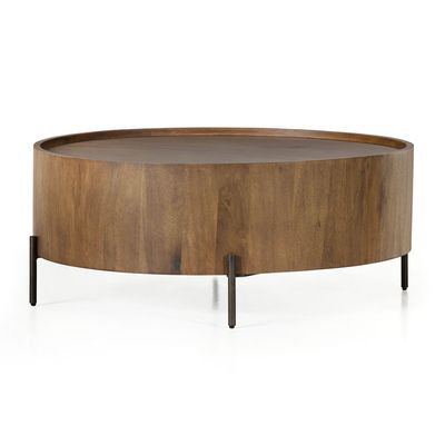 Lunas Caramel Guanacaste Drum Coffee Table
     
      35% OFF | Scout & Nimble