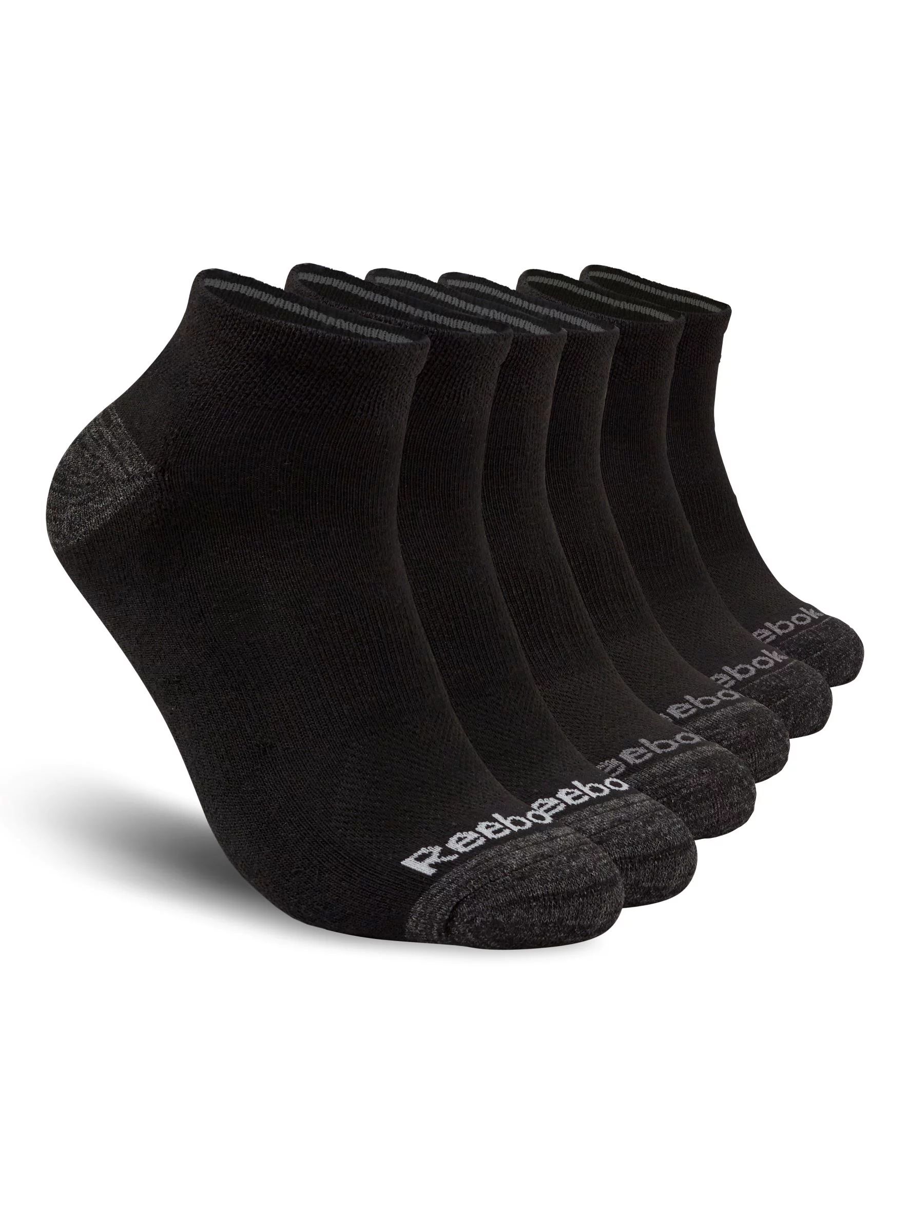 Reebok Men's Pro Series Ankle Socks, 6-Pack - Walmart.com | Walmart (US)