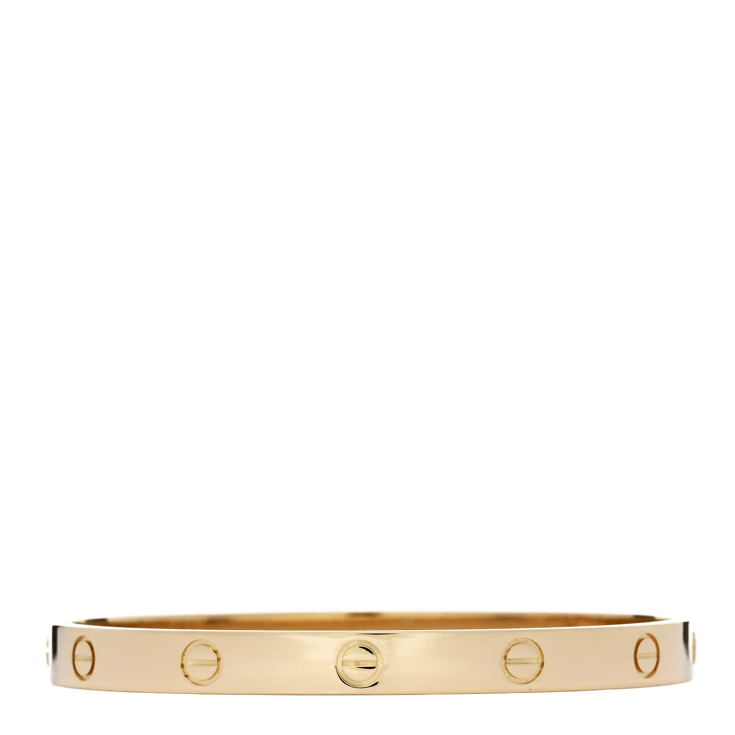 18k Yellow Gold Love Bracelet 18 | FASHIONPHILE (US)
