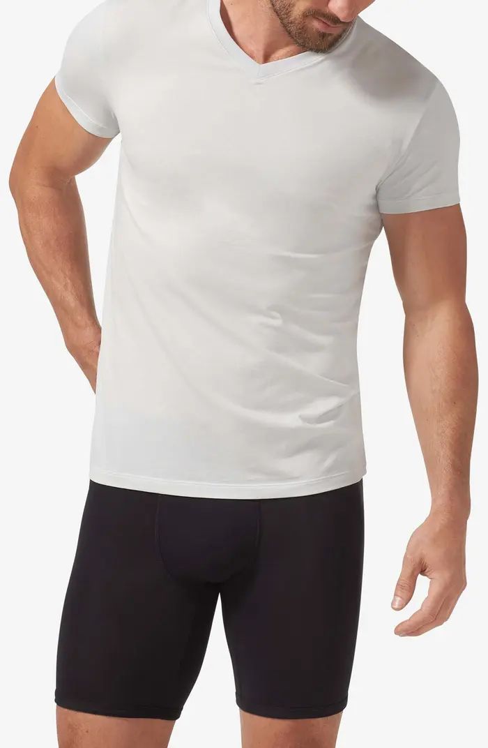2-Pack Cool Cotton Slim Fit High V-Neck T-Shirts | Nordstrom