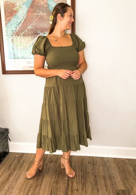 Fall amazon wedding guest dress (size large) - could work as modern day princess anna outfit - paired with sunflower claw clip 

Midsize, midsize outfit, size 10, ootd, Outfit inspo, Amazon finds, Disney parks Outfit, Disney bound,  under $50 outfit, affordable outfit, casual outfit, Disney princess, fall dress, fall outfit, amazon dress 

#LTKFind #LTKmidsize #LTKwedding