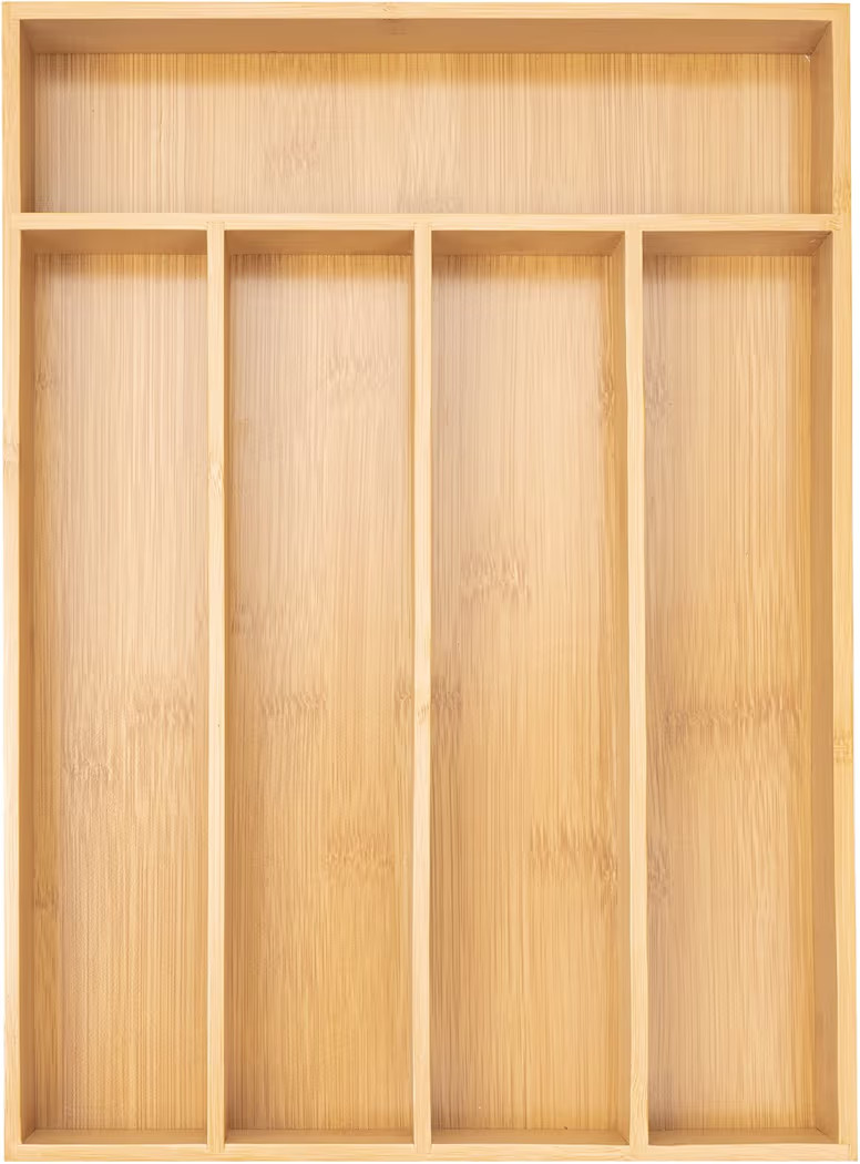 Silverware Organizer Kitchen Drawer Organizer Utensil Organizer Bamboo Silverware Holder Cutlery ... | Amazon (US)