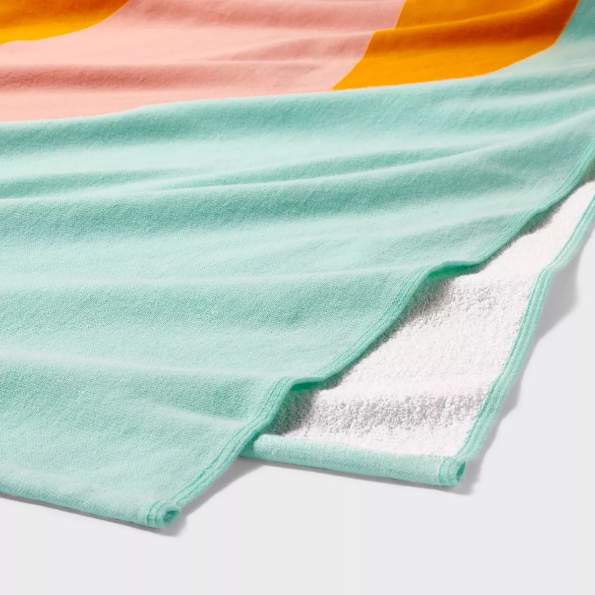 Jumbo Palm Sun Beach Towel Blue - Sun Squad™ | Target