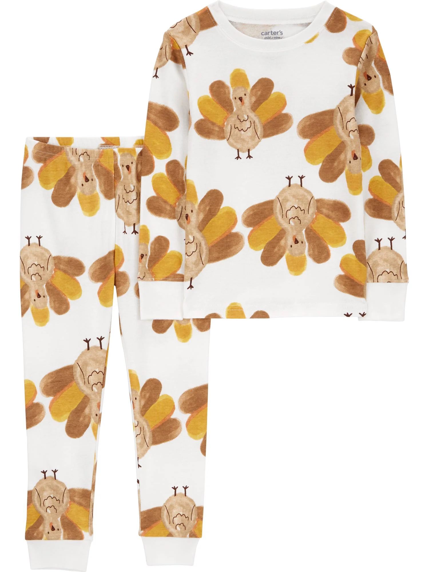 Carter's Child of Mine Toddler Halloween Pajama Set, 2-Piece, Sizes 12M-5T | Walmart (US)