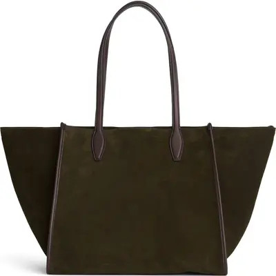 Madewell Suede Lexington Tote in Juniper Berry at Nordstrom | Nordstrom