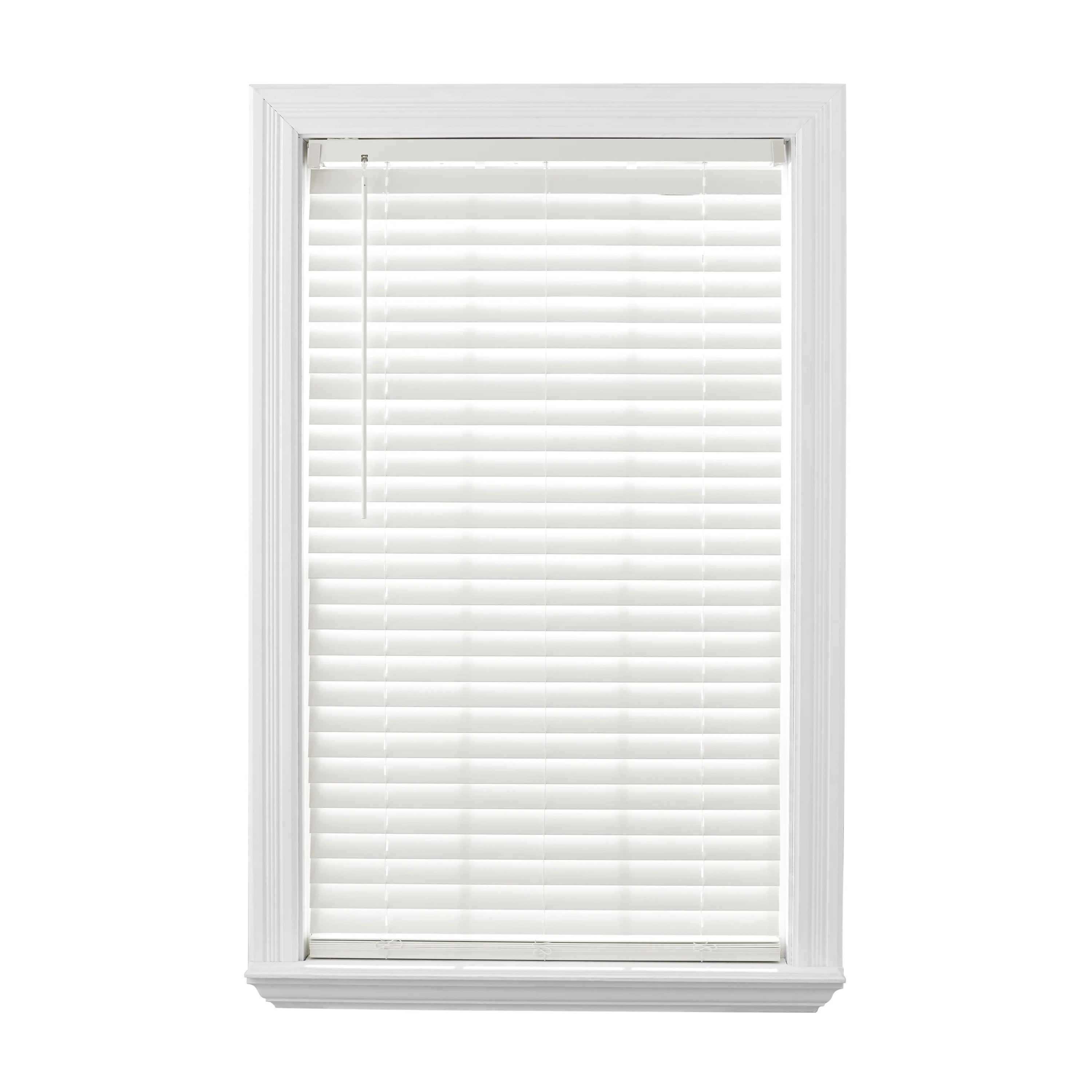 Better Homes & Gardens 2" Cordless Faux Wood Blinds, Antique White, 23" x 64" - Walmart.com | Walmart (US)