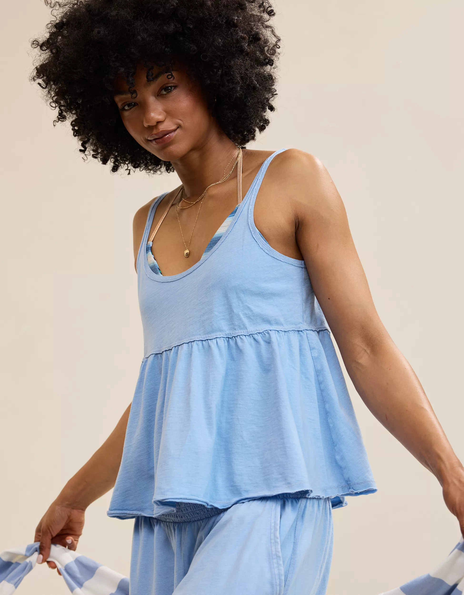 Aerie Happiest Tunic Tank Top | American Eagle Outfitters (US & CA)