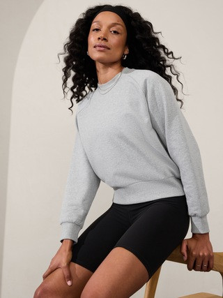 Easy Fleece Crew Sweatshirt | Athleta
