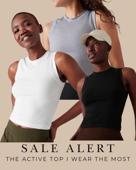 SALE ALERT!  My favorite workout tank.  I own every color.  Goes great with a tennis skirt too!

#GymOutfit #SaleAlert #WorkoutOutfit #WorkoutTank #ActiveOutfit #ActiveTop #TennisTop 

#LTKfitness #LTKstyletip #LTKsalealert