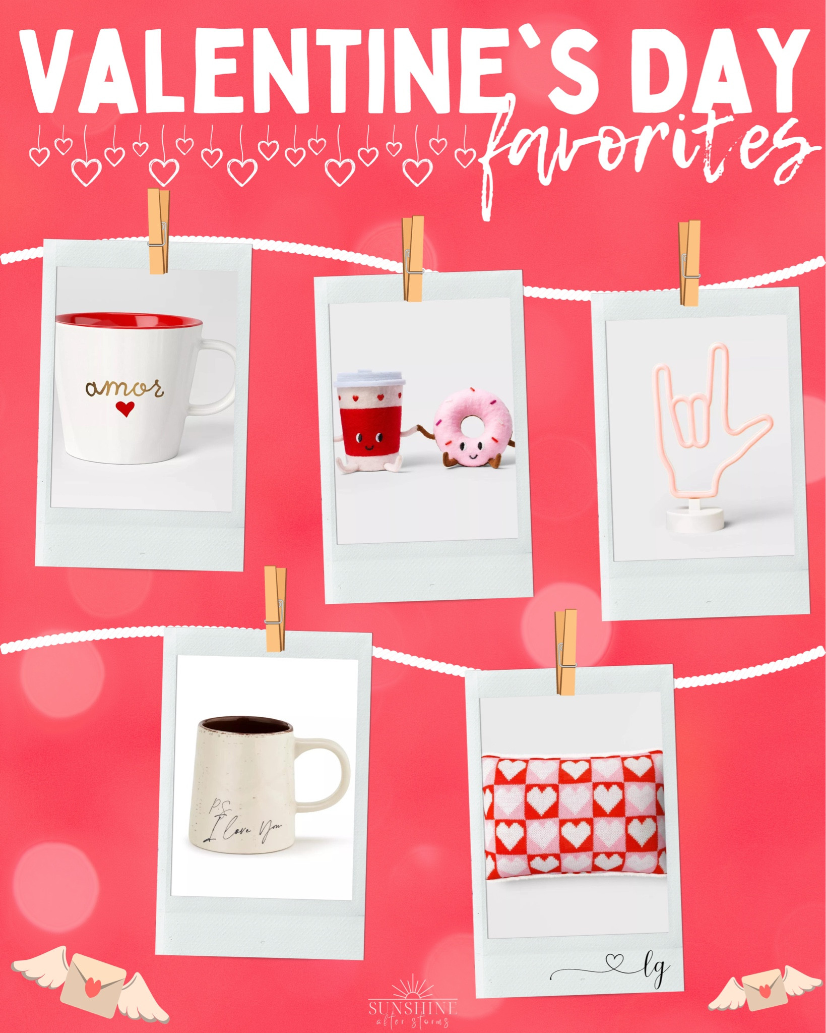 Fall in love with these adorable Valentine's Day finds from Target! 💕 Whether you're sipping coffee with a hint of love or cozying up with heartwarming accents, these picks are sure to add a touch of romance to your day. Shop my favorites and spread the love! #ValentinesDay #TargetFinds #LTKLove


#LTKGiftGuide #LTKSeasonal #LTKhome