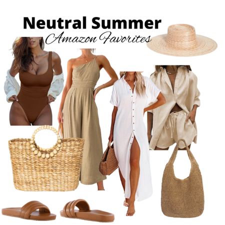 My favorite Amazon sets and dresses I love and best bathing suit I own in three colors 

#LTKOver40 #LTKFindsUnder100 #LTKSeasonal