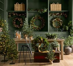 Oversized Standing Sculpted Reindeer | Pottery Barn (US)