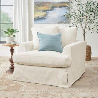 Ava Slipcovered Chair | Grandin Road