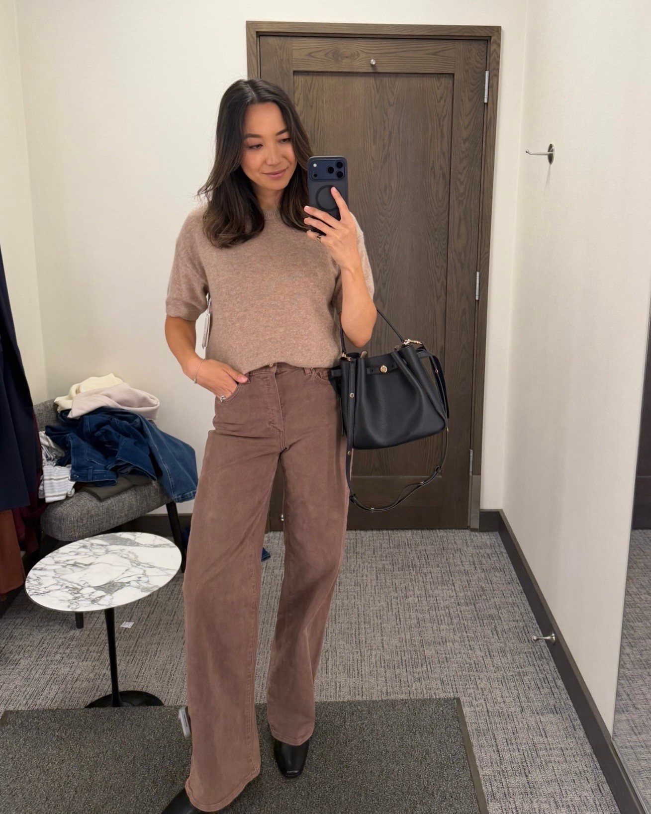Trying and reviewing items for the Nordstrom anniversary sale! 

Cashmere top — xs 
Paige annesa wide leg jeans — love this new color
Steve Madden boots - wearing last year’s style, linked to the restocked ones 

Nsale / fall outfit / fall staples / Paige jeans

#LTKootd #LTKSaleAlert