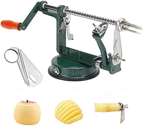 Apple Peeler, Apple Peeler Slicer Corer 3 in 1 Slinky Machine Durable Heavy Duty Die Apple Peeler... | Amazon (US)