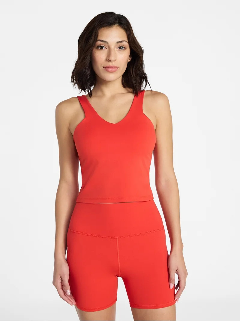 Avia Women's Tennis Bra Tank Top, Sizes XS-XXXL | Walmart (US)