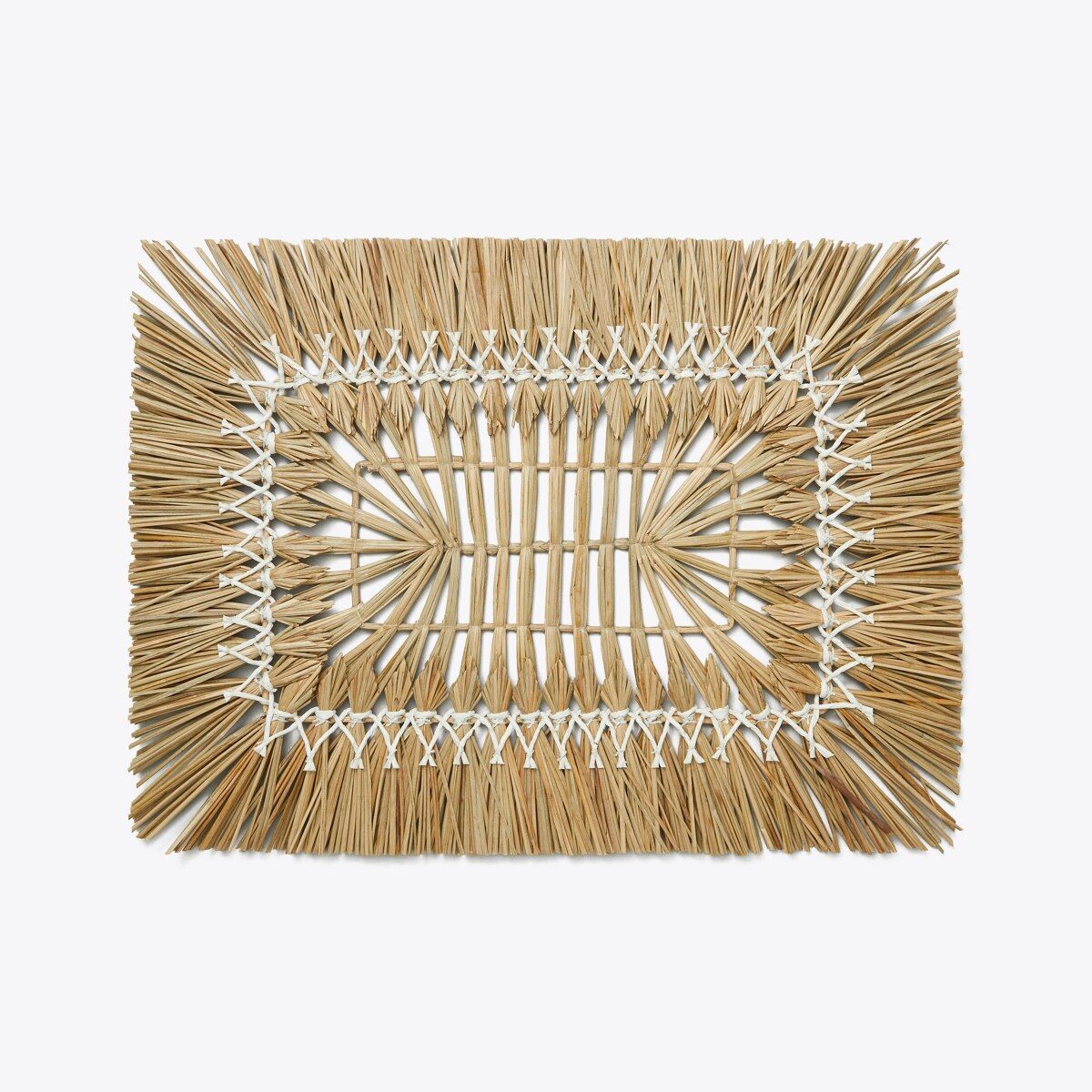 Rectangle Raffia Placemat, Set Of 4 | Tory Burch (US)