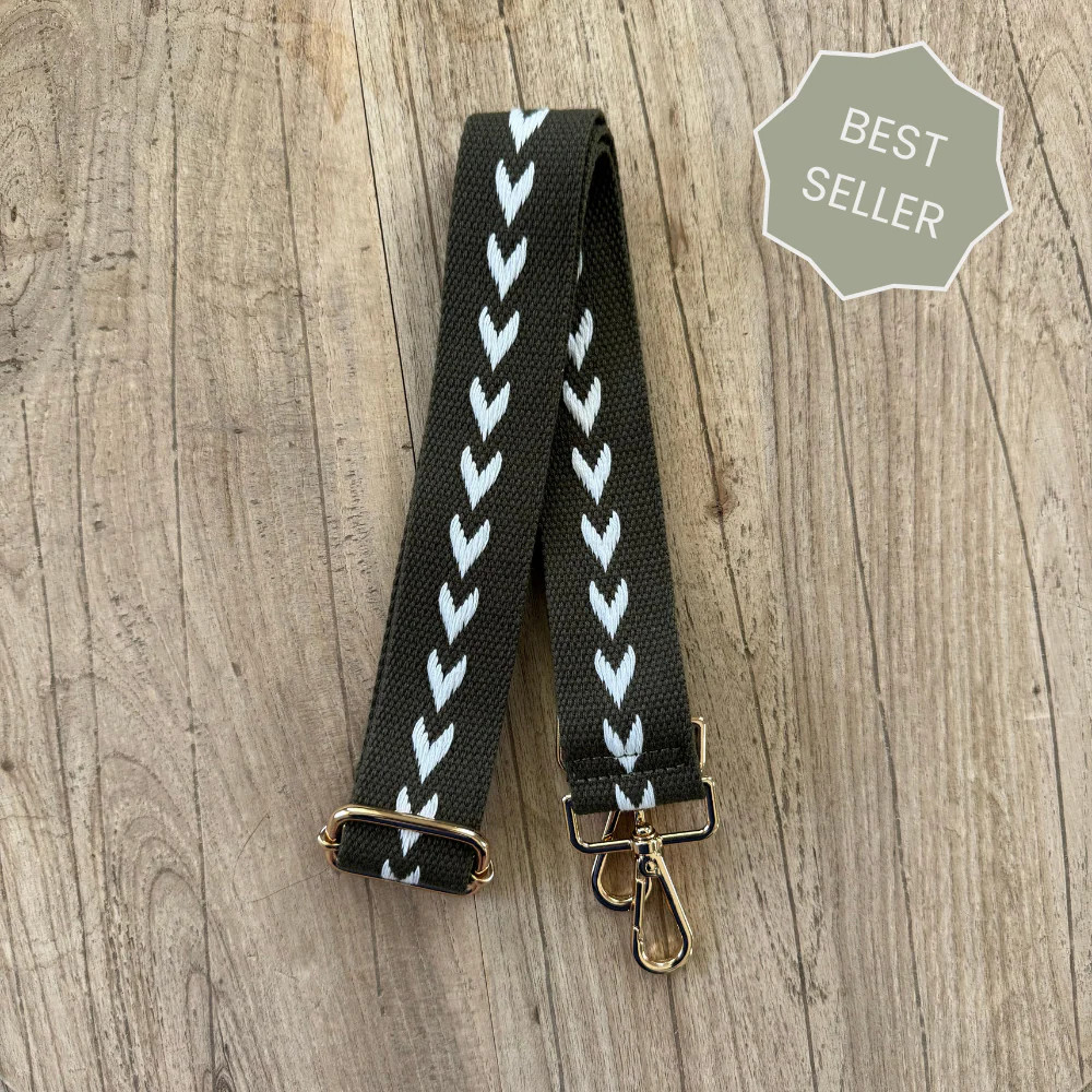 Olive Crossbody Bag Strap | The Poppy Brand