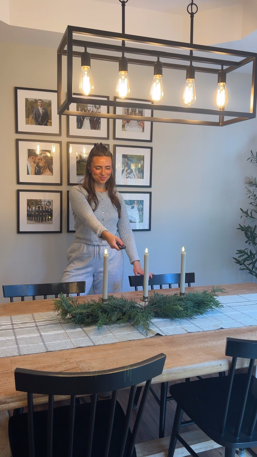 Super simple Christmas centerpiece from Target! I love these remote control candles, and will totally use them every year! 🎄🍽️ 

#LTKHoliday #LTKHome #LTKCyberWeek